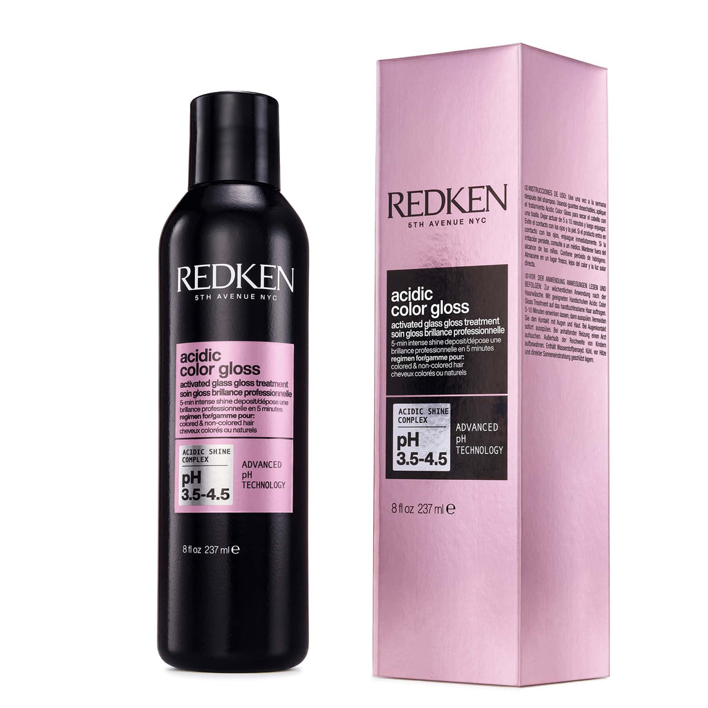 Acidic Color Gloss Activated Glass Gloss Treatment