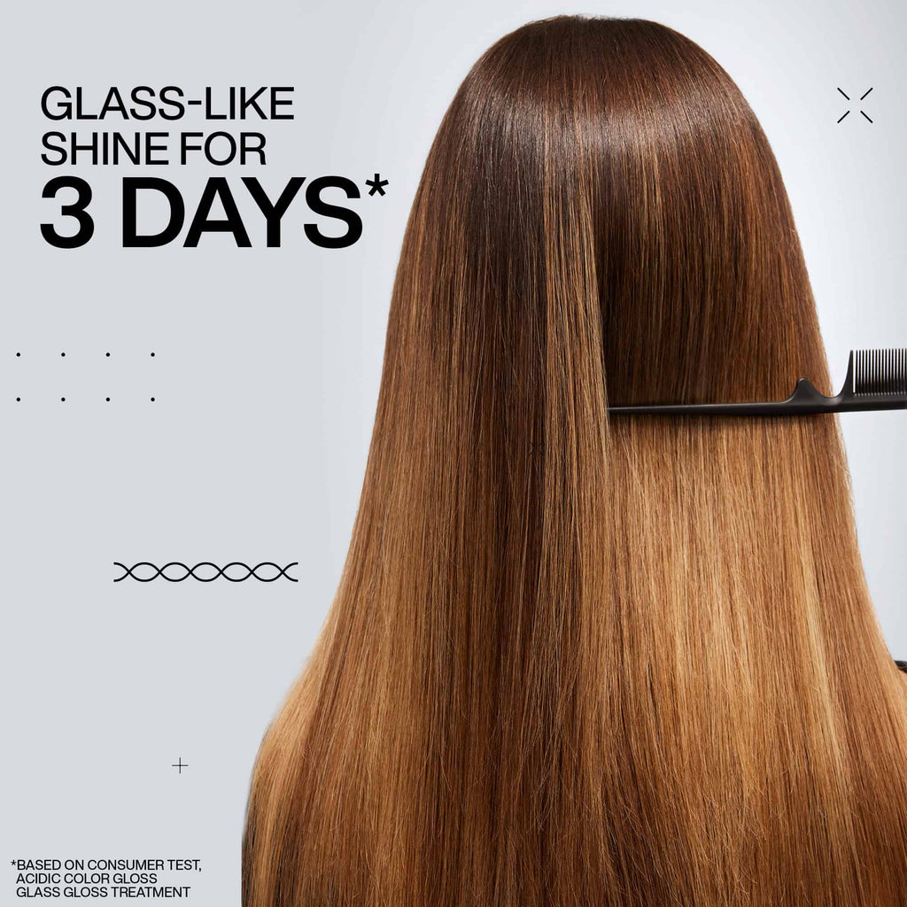 Acidic Color Gloss Activated Glass Gloss Treatment