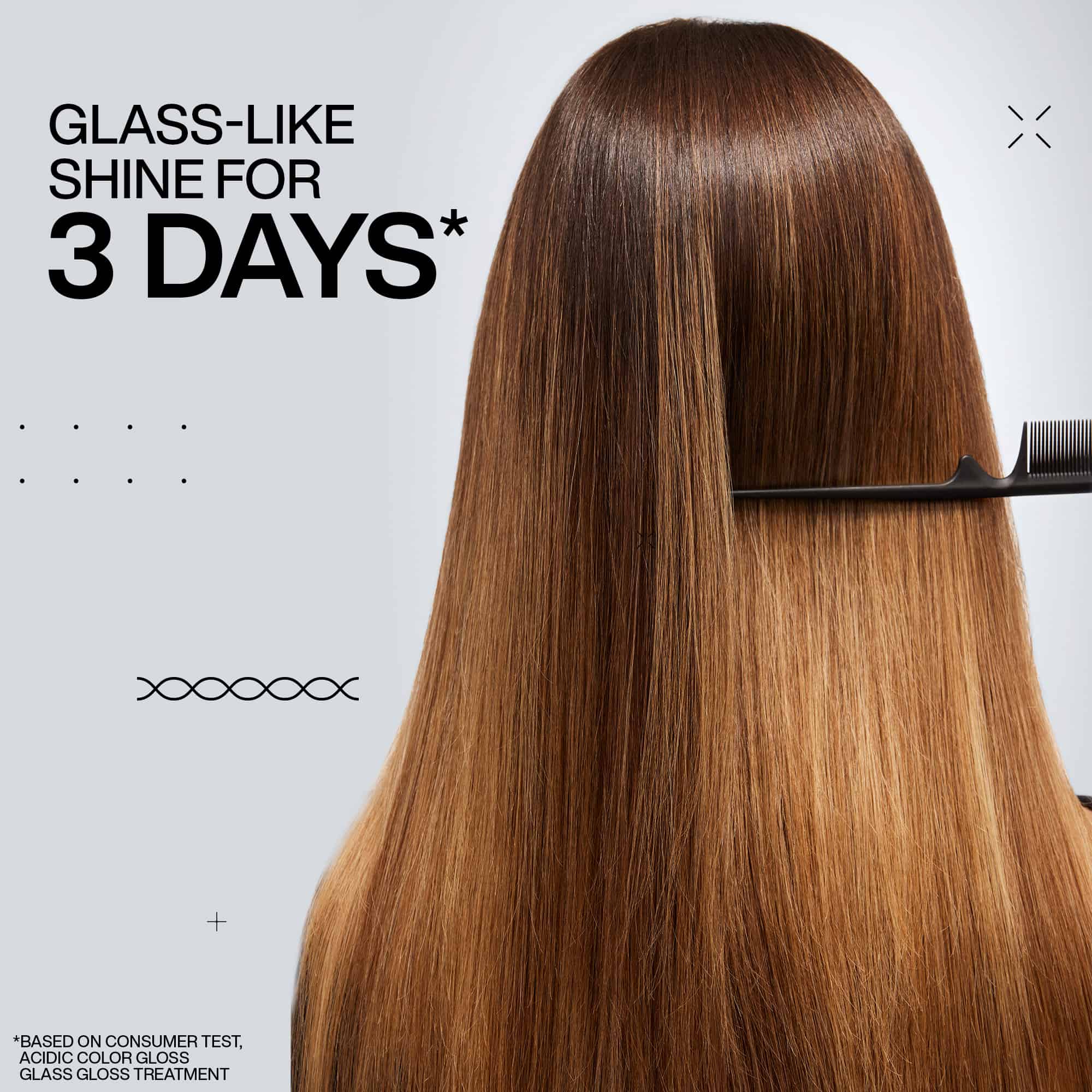 Acidic Color Gloss Activated Glass Gloss Treatment