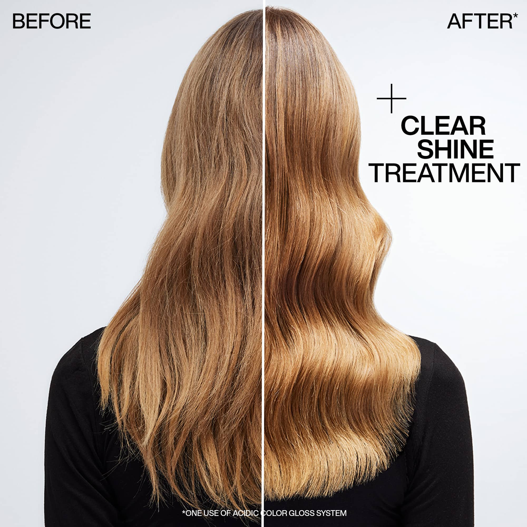 Acidic Color Gloss Activated Glass Gloss Treatment