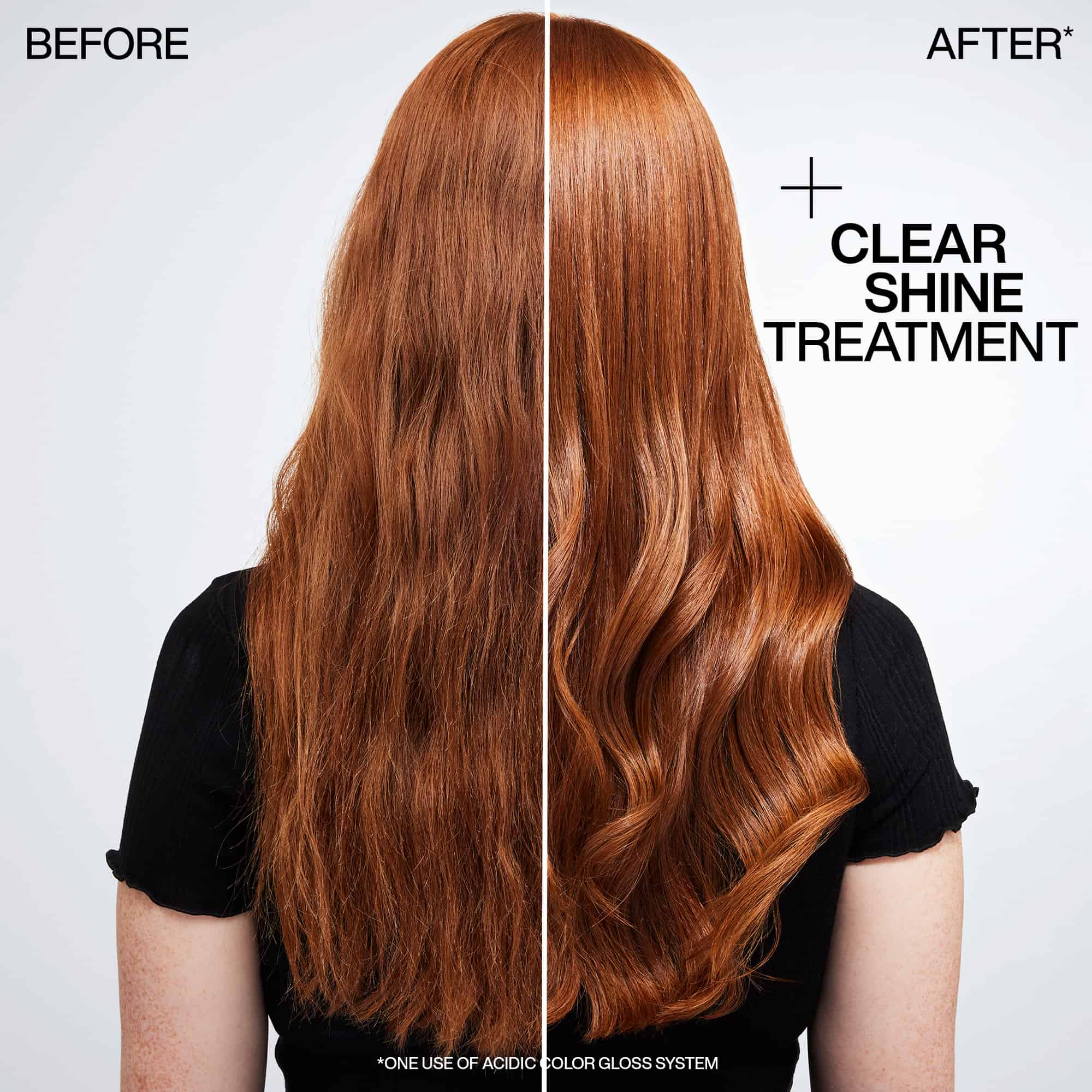 Acidic Color Gloss Activated Glass Gloss Treatment
