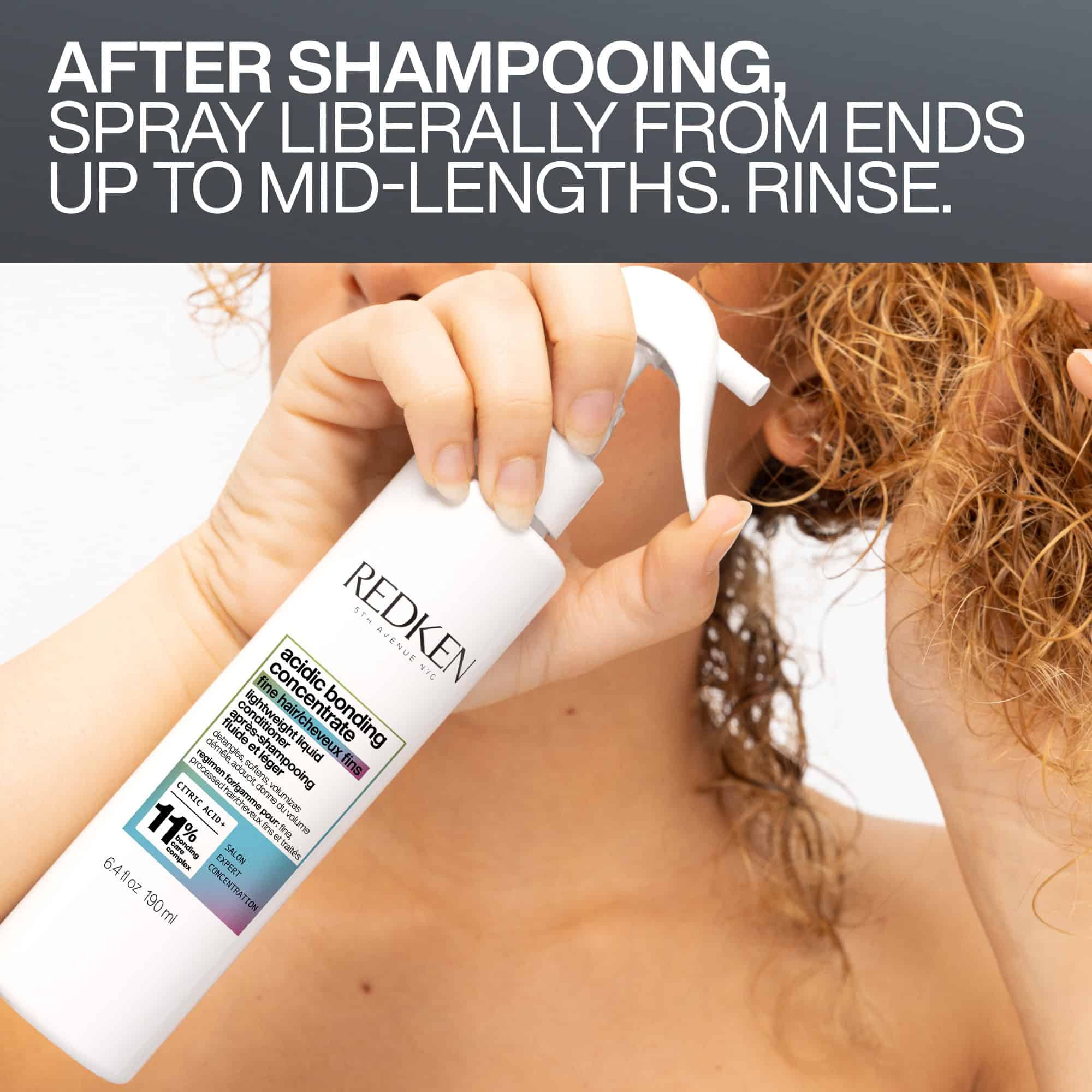 Acidic Bonding Concentrate Lightweight Liquid Conditioner