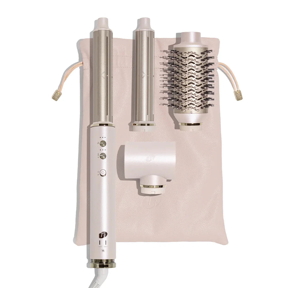 T3 Aire 360 | Ceramic Dual Voltage Air Styler - Satin Blush