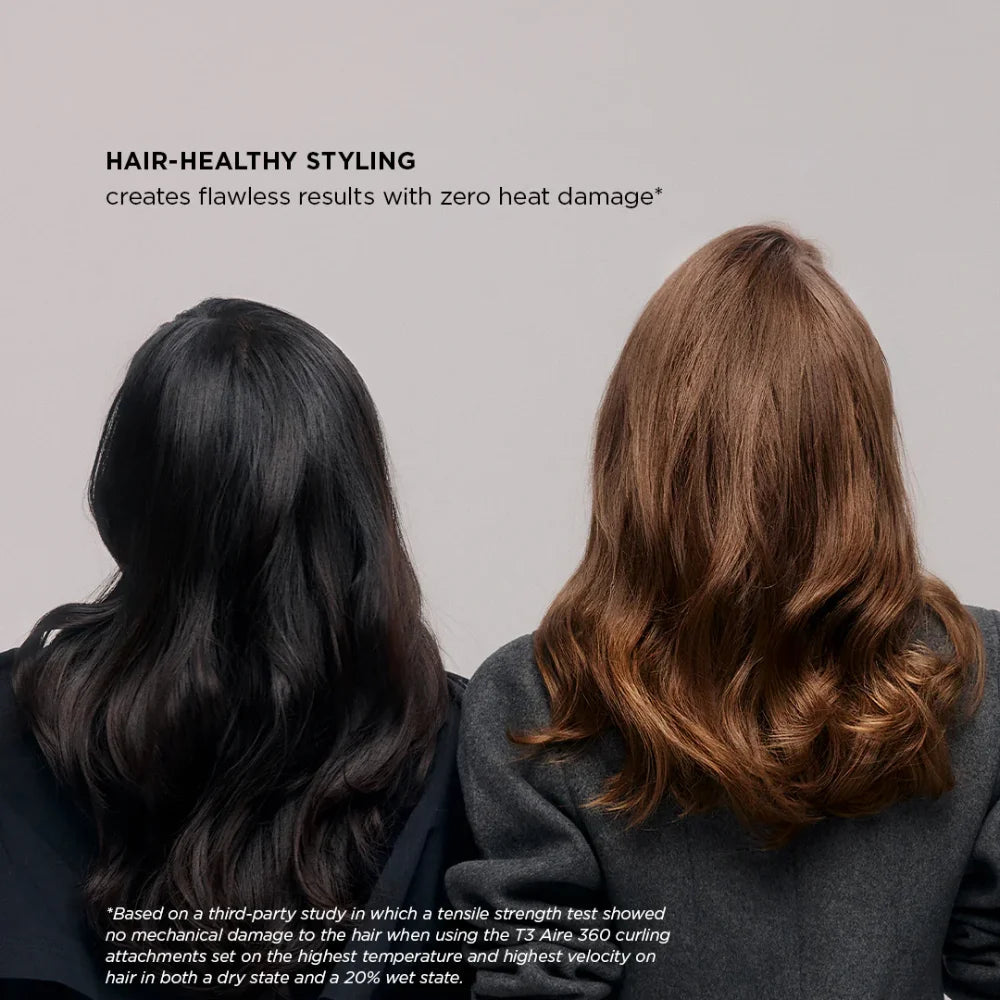 T3 Aire 360 | Ceramic Dual Voltage Air Styler - Satin Blush